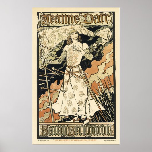  Frans Adverteren Jeanne Darc 2 Poster (Voorkant)