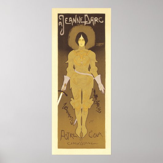  Frans Adverteren Jeanne Darc Poster (Voorkant)