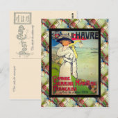  Frans adverteren, Le Havre Briefkaart (Voorkant / Achterkant)