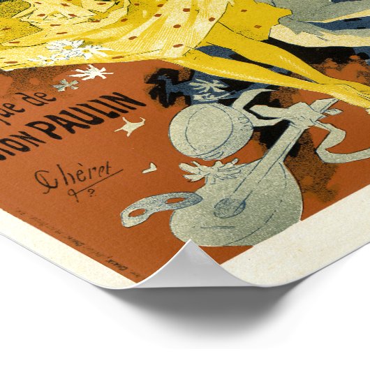  Frans Adverteren Pantomimes Lumineuses Poster (Hoek)