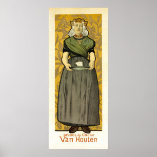 -Frans Adverteren Prenez De Cacao Van Hou Poster