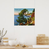 Frans afbeelding, Frankrijk, Toulon, Pet Brun Poster (Keuken)