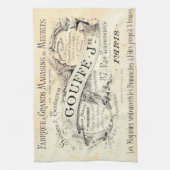  Frans Afbeelding op keukenafval en keukenafval Theedoek (Verticaal)