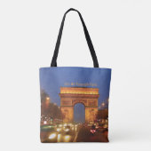 Frans afbeelding voor Canvas tas (Achterkant)