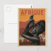  Frans-Afrikaanse reizen Briefkaart (Voorkant / Achterkant)