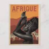  Frans-Afrikaanse reizen Briefkaart (Voorkant)