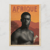 Frans-Afrikaanse reizen Briefkaart (Voorkant)