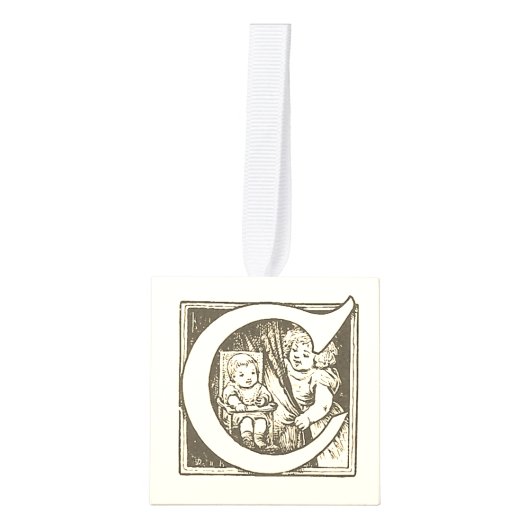  Frans alfabet Ornament set "C" (Voorkant)