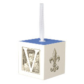  Frans alfabet Ornament Set "V" (Achter hoekig)