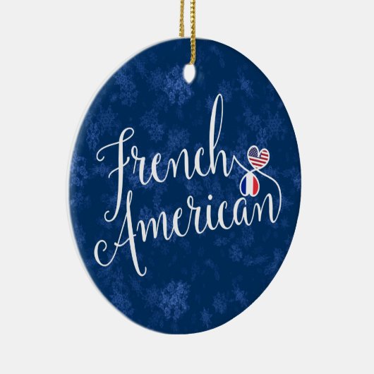 Frans-Amerikaans Ornament met kerstbomen, Frankrij (Rechts)