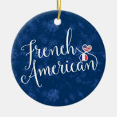 Frans-Amerikaans Ornament met kerstbomen, Frankrij (Voorkant)