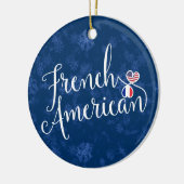 Frans-Amerikaans Ornament met kerstbomen, Frankrij (Links)