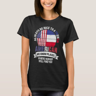 Frans - Amerikaans - we kennen plaatsen waar frank T-shirt