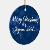 Frans-Amerikaanse vakantieoord, Joyeux Noel Keramisch Ornament (Rechts)