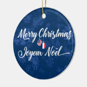 Frans-Amerikaanse vakantieoord, Joyeux Noel Keramisch Ornament (Links)