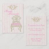  Frans Antiek Visitekaartje (Voorkant / Achterkant)