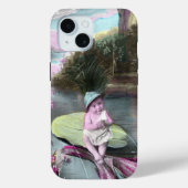 Frans April Fool Briefkaart Case-Mate iPhone Case (Achterkant)