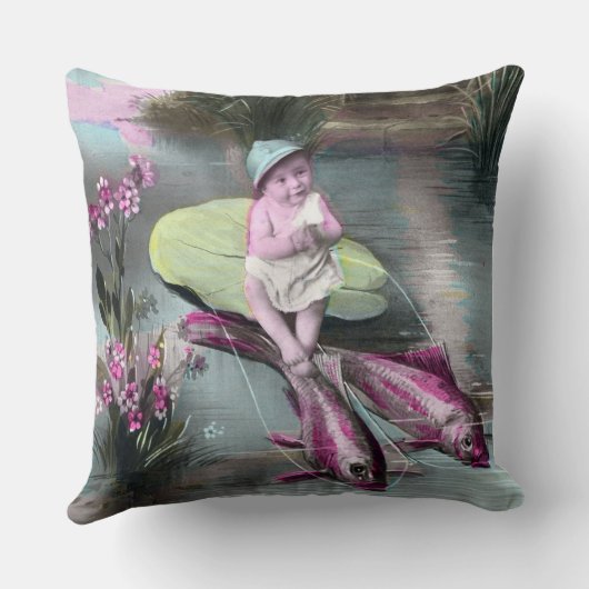 Frans April Fool Briefkaart Kussen (Achterkant)