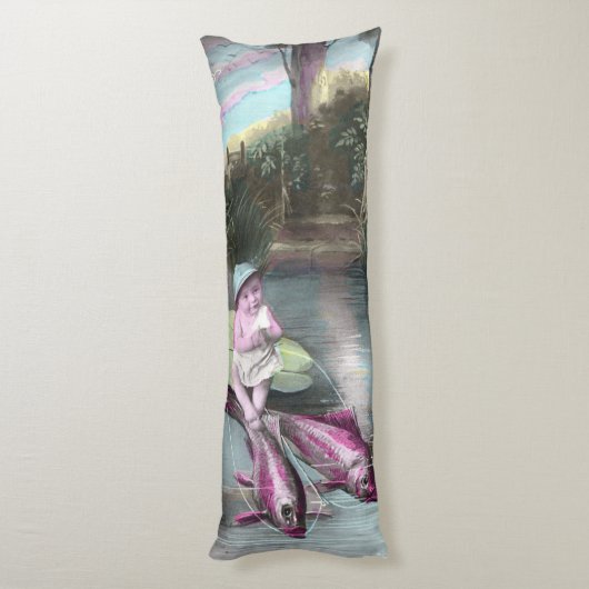  Frans April Fool Briefkaart Lichaamskussen (Achterkant (Verticaal))