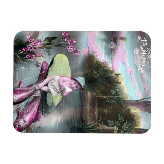  Frans April Fool Briefkaart Magneet (Horizontaal)