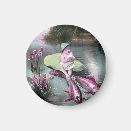 Frans April Fool Briefkaart Magneet (Voorkant)