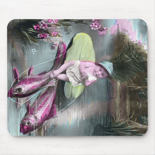 Frans April Fool Briefkaart Muismat (Voorkant)