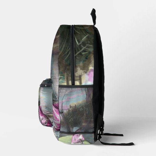 Frans April Fool Pistcard Bedrukte Rugzak (Rechts)