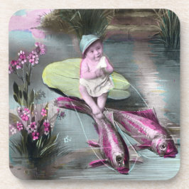  Frans April Fool Pistcard Bier Onderzetter