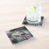  Frans April Fool Pistcard Glazen Onderzetter (Schuin)