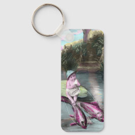 Frans April Fool Pistcard Sleutelhanger