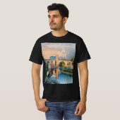 Frans aquaduct - Pont du Gard T-shirt (Voorkant volledig)