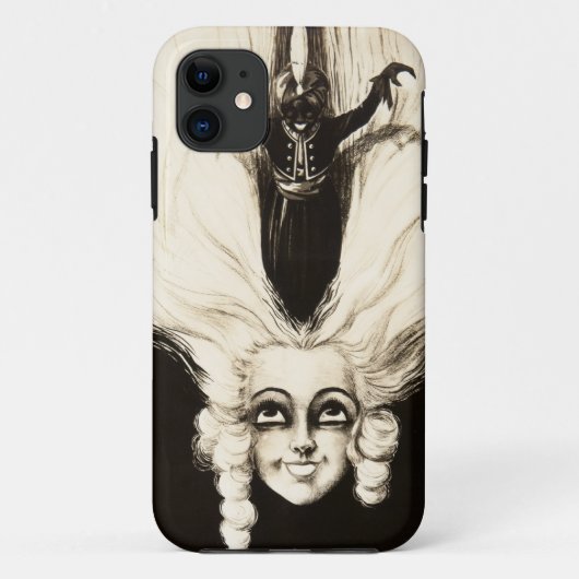 Frans Aristocrat Wig Hair Marionette Case-Mate iPhone Case (Achterkant)