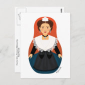 Frans, Arles, Provence Matryoshka Briefkaart (Voorkant / Achterkant)