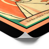 Frans Art Deco "J'ai Vu Danser" Poster 12x16 (Hoek)