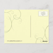 Frans Art Nouveau Briefkaart (Achterkant)