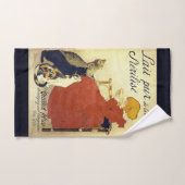Frans Art Nouveau Cats Milk Poster Bath Towels Bad Handdoek (Handdoek)