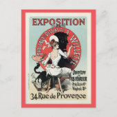  Frans art nouveau expositie en Briefkaart (Voorkant)