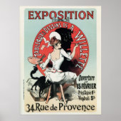  Frans art nouveau expositie en Poster (Voorkant)