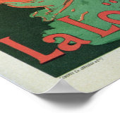 Frans art nouveau La Loïe Fuller ad Poster (Hoek)