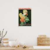 Frans art nouveau La Loïe Fuller ad Poster (Keuken)