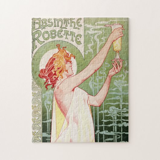 Frans art nouveau poster "absinthe Robette" Legpuzzel (Verticaal)