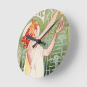 Frans art nouveau poster "absinthe Robette" Ronde Klok (Hoek)