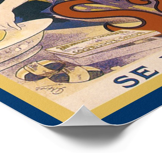 Frans Art Nouveau Soap Poster (Hoek)