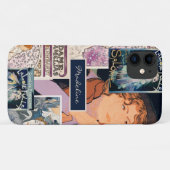 Frans  Art Poster Collage Persoonlijk Case-Mate iPhone Case (Achterkant (horizontaal))
