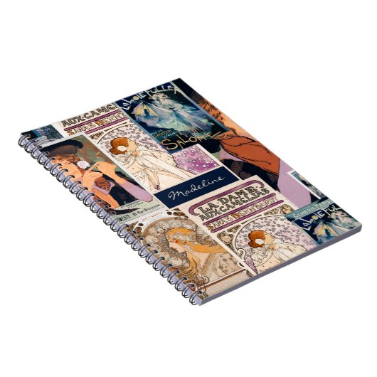 Frans  Art Poster Collage Persoonlijk Notitieboek (Rechterzijde)