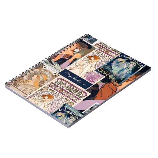 Frans  Art Poster Collage Persoonlijk Notitieboek (Linkerzijde)