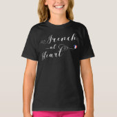 Frans at Heart Tee Shirt, Frankrijk T-shirt (Voorkant)