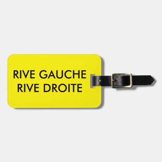 FRANS BAGAGELABEL (Voorkant horizontaal)