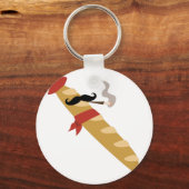 Frans Baguette Sleutelhanger (Voorkant)