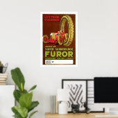  Frans bandenrecorder Poster (Thuiskantoor)